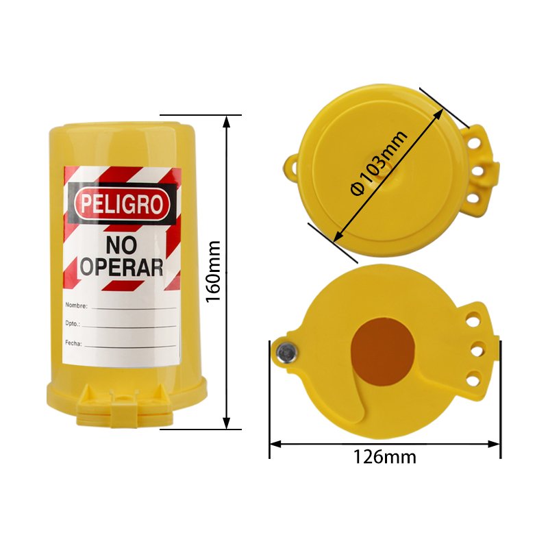 Silindir Tank Kilidi TS-E92 - Ölçüler
